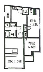 ブライトヒルズ調布の物件間取画像